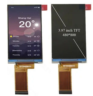 3.97 Inch LCD TFT Display Free Angle 480x800 Pixels GC9503 Custom TFT Display