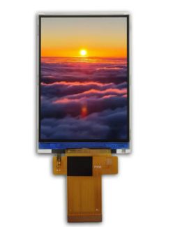 3.5 Inch TFT LCD Screen Module 320x480 Dots ST7796 40pin 12 O'clock