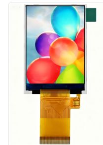 High Brightness TFT Display 2.4 Inch with 350 cd/m² Brightness 240x320 Resolution