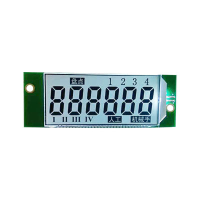 FSTN 7 Segment LCD Display Module Customized PCB Board White Backlight LCD Display