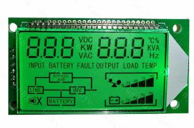 BBI 7 Segment LCD Display TN Positive LCD Display PIN Connect For UPS