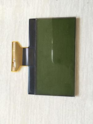 Custom 7 Segment LCD Display SMMC13264-AI-00-SYA 6.00 O' CLOCK STN-Y/G Positive Reflective