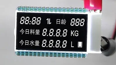 BBI Negative VA LCD Module White Character LCD Display 4.5V 34PIN For Feeder