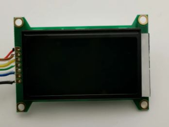 HT1621 Driver IC VA LCD Display Module Black 5V With 12 O'Clock Viewing Direction