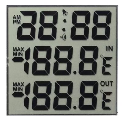 TN 7 Segment Graphic LCD Module Transparent 1/4 Duty 1/3 Bias