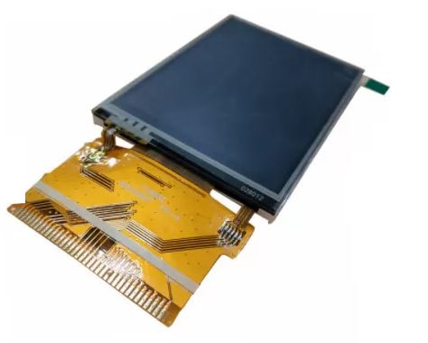 12 O' clock TFT LCD Resistive Touchscreen 2.8 Inch ili9341 Display