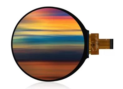720x720 Resolution Round TFT LCD Display 4 Inch with Free View Direction