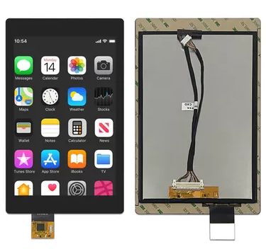 High Definition IPS LCD TFT Display Module LVDS 300-500nits 10.1 Inch 800*1280