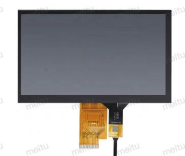 Industrial 7 Inch TFT LCD Module with 800*480 Resolution and SPI 4 Wire Interface