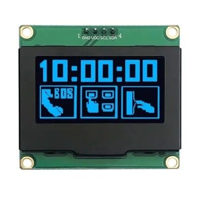 SSD1309 OLED Display 128X64 SSD1309 1.54 Inch OLED Screen Blue Bigger PCB Board