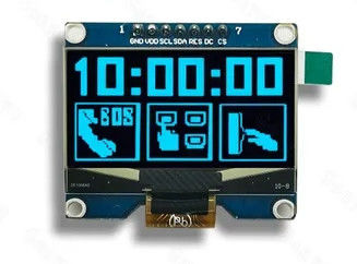 3.3V 1.54 Inch OLED Screen 128x64 White Blue Yellow With SPD0301 Driver IC