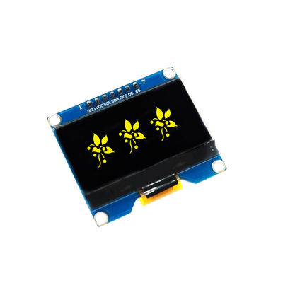 3.3V 1.54 Inch OLED Screen 128x64 White Blue Yellow With SPD0301 Driver IC