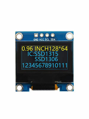 Serial Interface 1.54 Inch OLED Display Panel Blue Color 128x64 Dots 24PIN