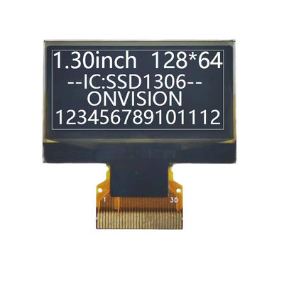 1.3 Inch I2C OLED Display Module White Color 128x64 Resolution SH1106