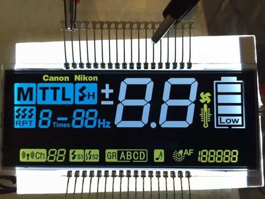 BBI Monochrome LCD Display HTN Positive Polarizer LCD Display 12 O'Clock