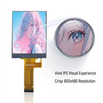 LED Backlit IPS TFT LCD Display 7 Inch TN Transmissive 800x480 Pixels