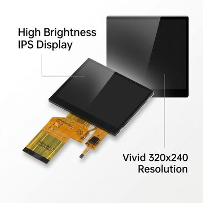 3.5 Inch IPS TFT LCD Display 320x240 1000nits