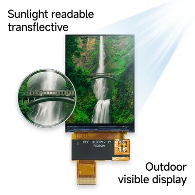 2.2 " Small TFT LCD Display Transflective LCD Display Components With IPS Viewing