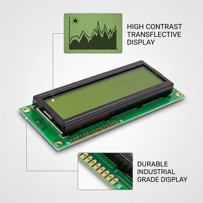 Transflective Monochrome LCD Display 160X128 Dot Matrix LCD Screen