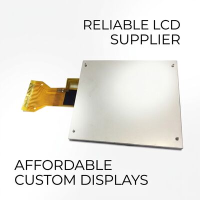 5.0V Custom Segment LCD Display 1/6 Duty 1/3 Bias Custom LCD Screen Manufacturer