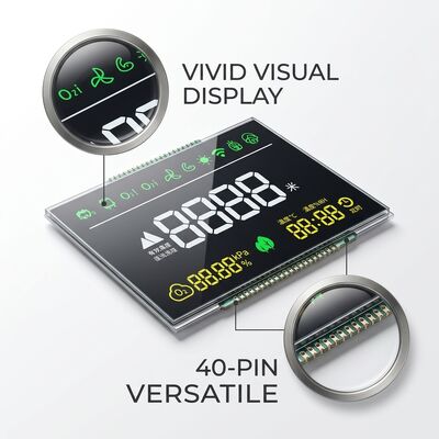 Hoog contrast VA LCD-scherm met 3,6V bedrijfsspanning en 40-pins aansluiting